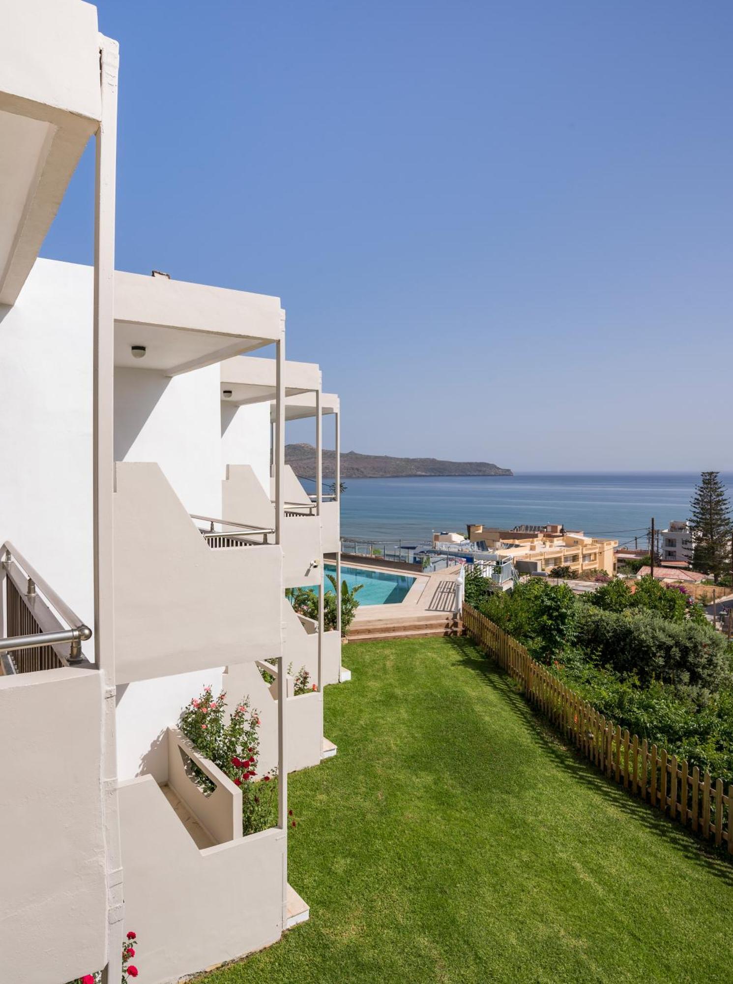 Hermes Sea View Stalós Dış mekan fotoğraf