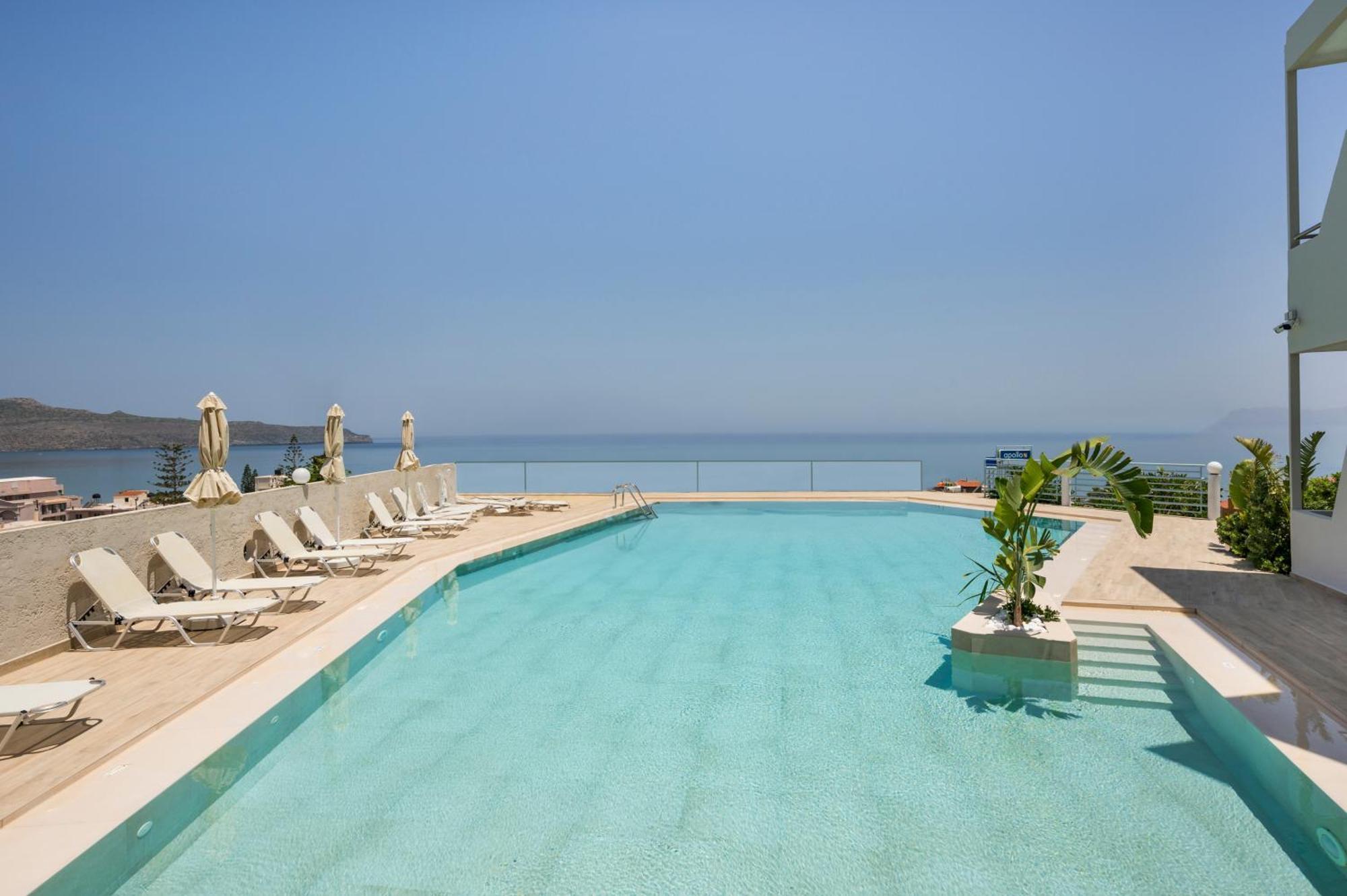Hermes Sea View Stalós Dış mekan fotoğraf