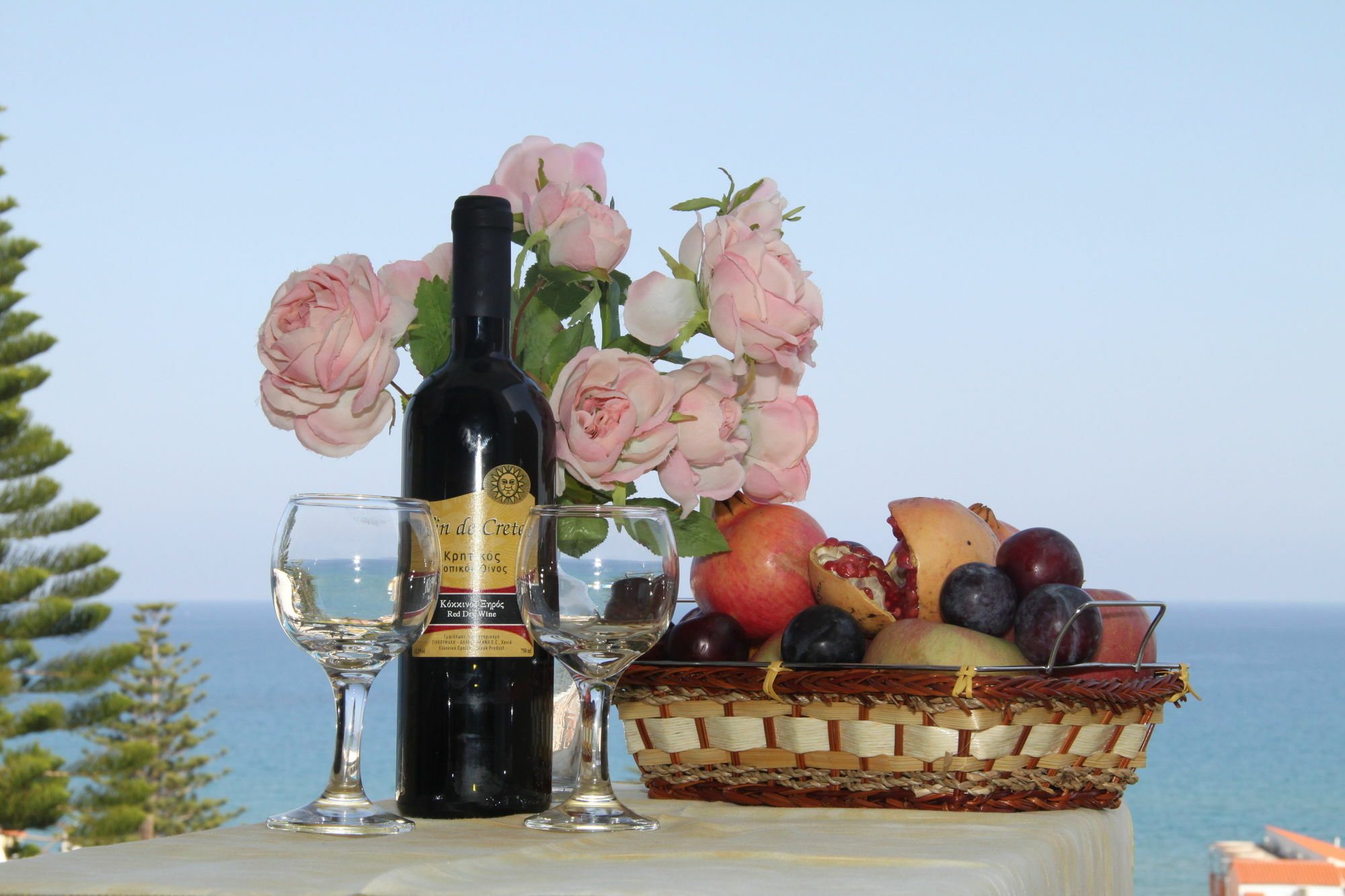 Hermes Sea View Stalós Dış mekan fotoğraf